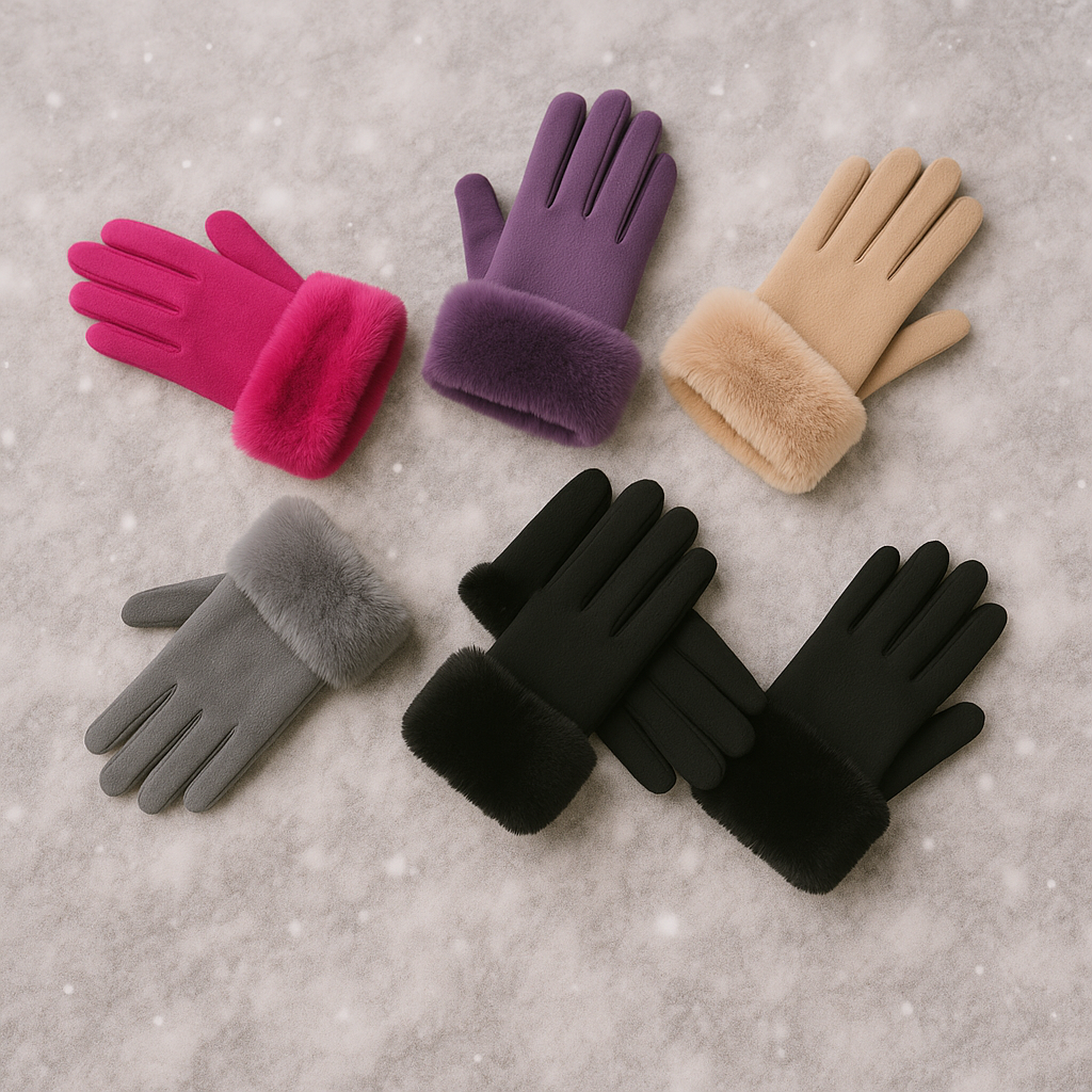 FrostyBabe™ Plush Winter Gloves 2-Pack