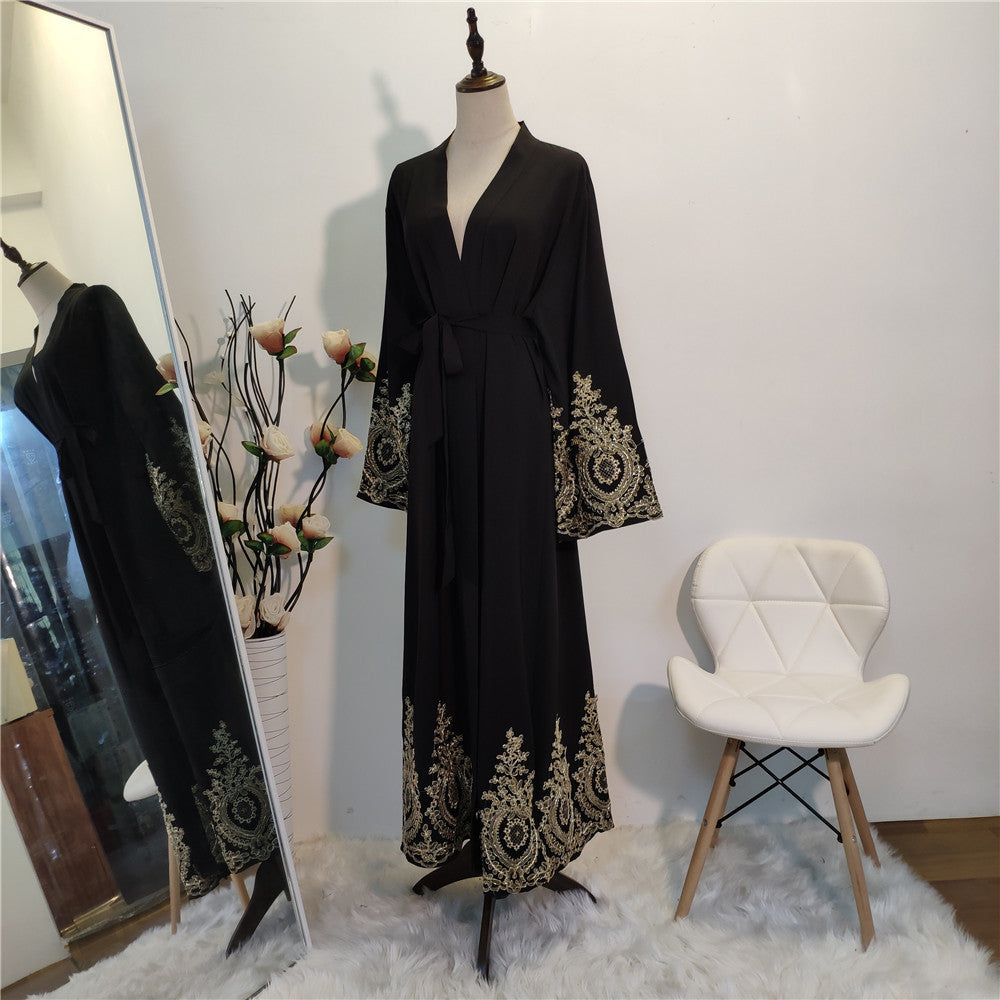 Zahani Elegant Open Abaya