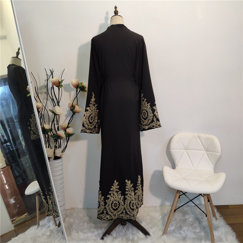 Zahani Elegant Open Abaya