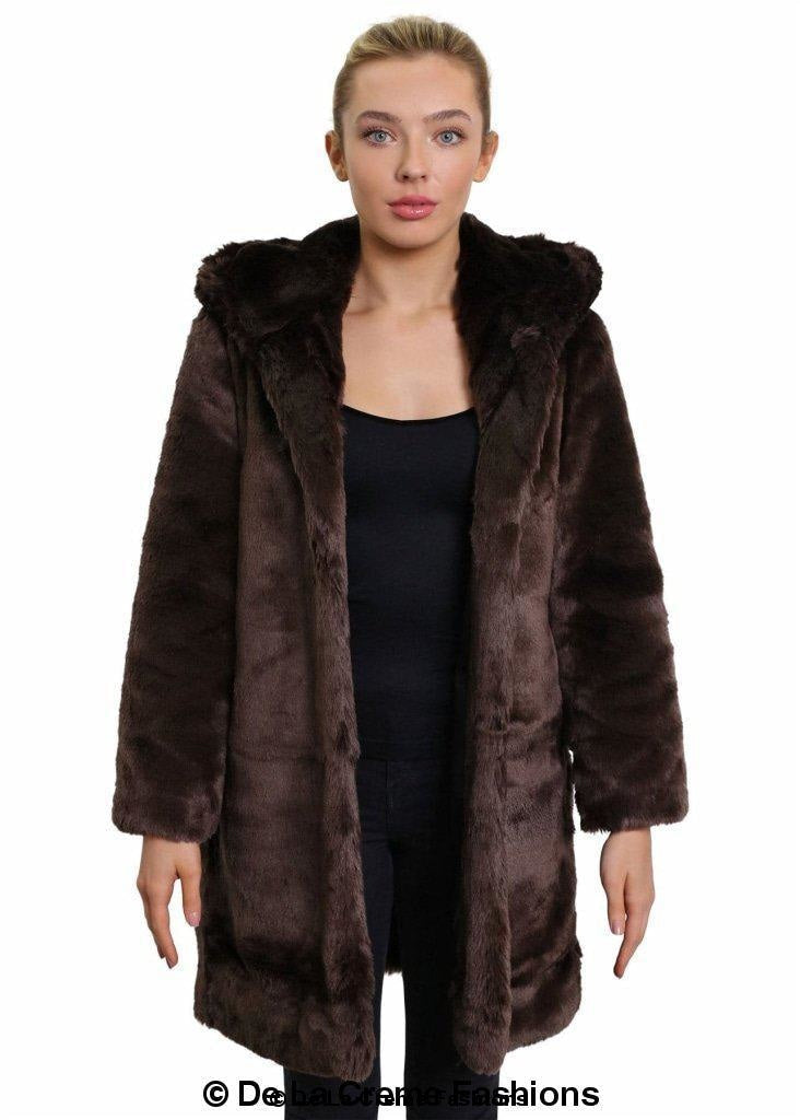 Cozy Faux Fur Winter Coat