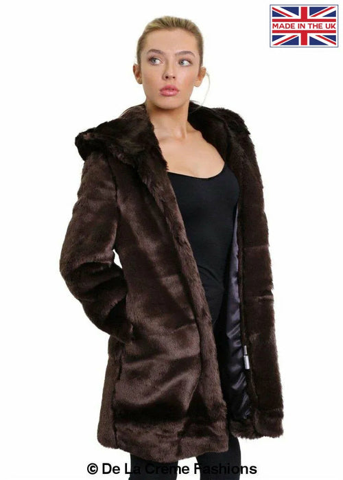 Cozy Faux Fur Winter Coat